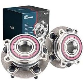 KAX 513347 Pair Front Wheel Bearing and Hub Assembly fit for 2013-2022 Mazda CX-5,for 2014-2019 Mazda 6,5 Lugs
