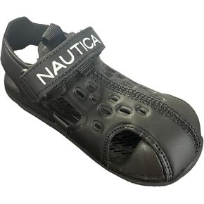 صنادل رياضية Nautica Kids كاجوال مغلقة من الأمام للصيف في الهواء الطلق حذاء مائي لؤلؤي 3|صبي - فتاة (طفل صغير/طفل صغير) in Kuwait