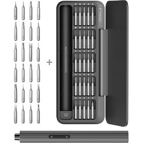 HOTO 49 Bits Electric Precision Screwdriver Set, Magnetic Small Screwdriver Set, Mini Electric Screwdriver Set for Eyeglasses, Electronics, Watches, Phones, Laptops, Cameras Repair Kit