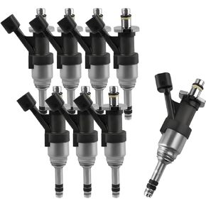 Fuel Injectors Compatible with 2014-2018 Chevy Silverado 1500 2500,2015-2018 Suburban&Tahoe,2014-2018 GMC Sierra 1500,2015-2018 GMC Yukon& GMC Yukon XL 5.3L Replacement for 12668390 12672368