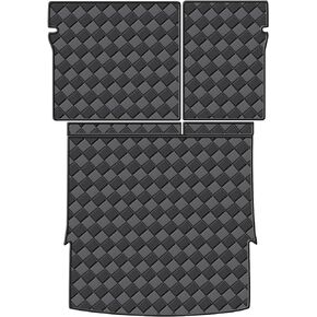 Cargo Mat & Backrest Mats for 2023 2024 Mazda CX-50 Accessories, All Weather Waterproof Rear Cargo Liner Rear Trunk Liner Back Seat Cover Protector