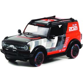 Greenlight 30349 2021 Bronco - BFGood Rich Baja 1000 - Fo rd Performance Bronco R Prototype Tribute (Hobby Exclusive) 1:64 Scale
