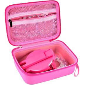 حافظة PAIYULE متوافقة مع مجموعة Blinger Deluxe، مجموعة Radiance، وحدة تخزين للحمل تحمل جواهر أدوات التصفيف الرائعة - تحميل، انقر، Bling! الشعر، الموضة، أي شيء (الصندوق فقط)