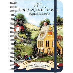 LANG Linda Nelson Stocks 2025 Spiral Engagement Planner (25991011090)