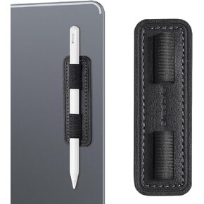 LJFLYXRI Universal Stylus Pen Holder,Elastic Stylus Storage for Tablets Pencil Cover Compatible for Apple Pencil 1st & 2nd Generation and Other Similarly Sized Styluses (Black)