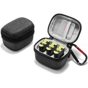 Mini Storage Case Carrying Case for Gopro Hero 12 1110 9 8 7 6 5 Battery, Portable Easy Carrying