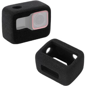 HSU Windslayer Cover for Insta360 Ace Pro Action Camera, Windslayer Cover Housing Frame Case, Video Noise Reduction Accessory (2 Pack)