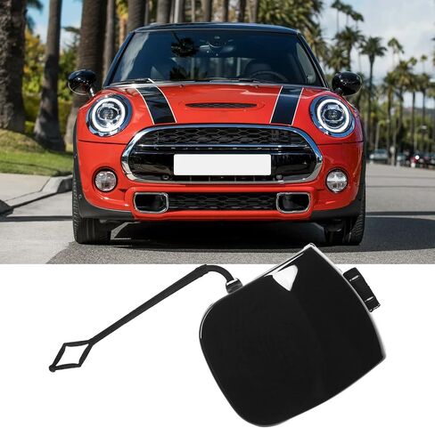 غطاء خطاف سحب المصد الأمامي Acouto، غطاء عين خطاف السحب 51117337796 لسيارة Cooper F55 F56 F57 S بأربعة أبواب هاتشباك قابلة للتحويل in Saudi Arabia