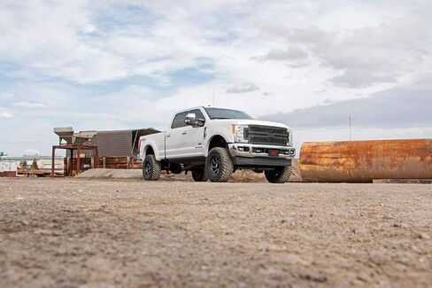 Rough Country Black Mesh Grille Insert for 2017-2019 Ford Super Duty - 70213 in Saudi Arabia