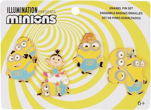 Loungefly Universal Minions 4 Pc Pin Set in Saudi Arabia