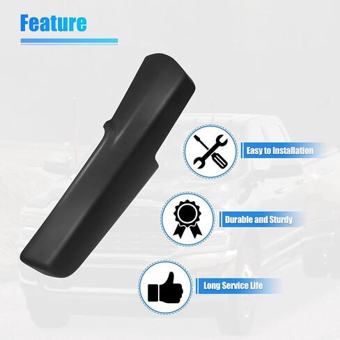 X AUTOHAUX Trailer Tow Mirror Front Arm Cover Right Side Mirror Covering Cap Housing 68263392AA for Dodge for Ram 1500 2500 3500 Exterior Side in Saudi Arabia