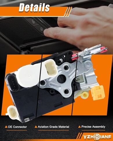 931-319 Front Right Door Lock Actuator Fit for for:-Chevy Avalanche Silverado 1500 Suburban 1500 Tahoe for:-GMC Sierra 1500 Yukon XL for:-Cadillac Escalade ESV EXT, OE# 15053682 (1 Pack) in Saudi Arabia