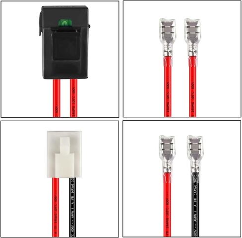 Battery Wire Harness Compatible with Razor PR200 MX350 MX400 (4 Holes) in Saudi Arabia