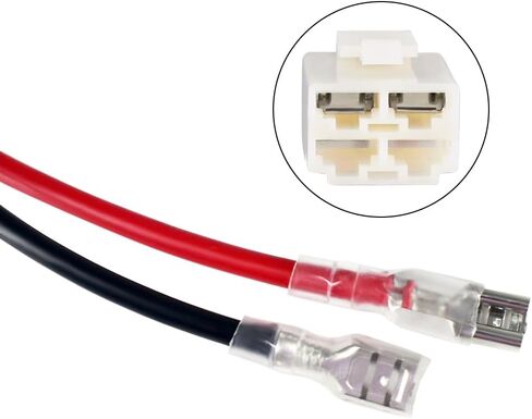 Battery Wire Harness Compatible with Razor PR200 MX350 MX400 (4 Holes) in Saudi Arabia
