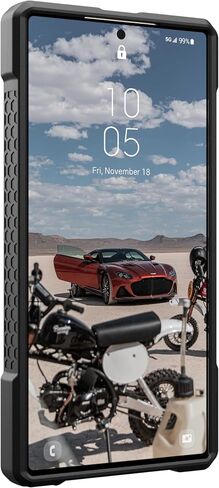 URBAN ARMOR GEAR UAG مصمم لهاتف Samsung Galaxy S24 Ultra Case 6.8 بوصة Monarch Crimson، غطاء واقٍ متين مقاوم للسقوط والصدمات ومقاوم للانزلاق in Kuwait