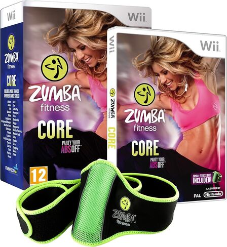 زومبا فيتنس كور مع حزام لياقة إضافي - WII in Kuwait