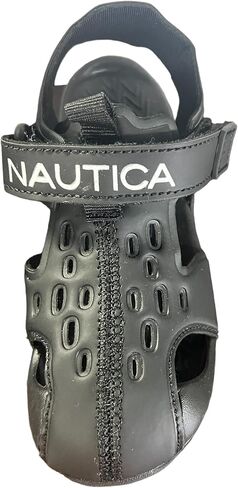 صنادل رياضية Nautica Kids كاجوال مغلقة من الأمام للصيف في الهواء الطلق حذاء مائي لؤلؤي 3|صبي - فتاة (طفل صغير/طفل صغير) in Kuwait
