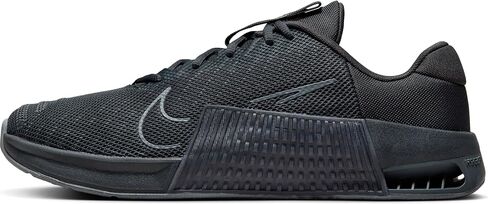 Nike Metcon 9 Men's Workout Shoes (DZ2617-014, Dark Smoke Grey/Monarch/Smoke Grey) Size 9.5 in Saudi Arabia