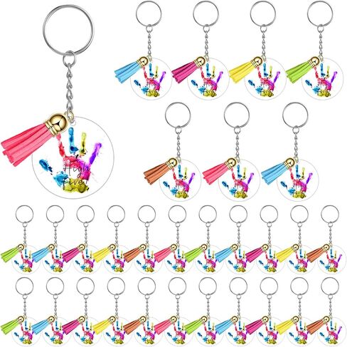 60 Pcs Back to School Gifts High Five Acrylic Keychains Autism Awareness Gift Positive Inspirational Keychain for Students Kids First Day of School Classroom in Saudi Arabia