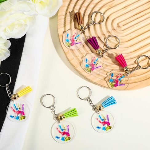60 Pcs Back to School Gifts High Five Acrylic Keychains Autism Awareness Gift Positive Inspirational Keychain for Students Kids First Day of School Classroom in Saudi Arabia