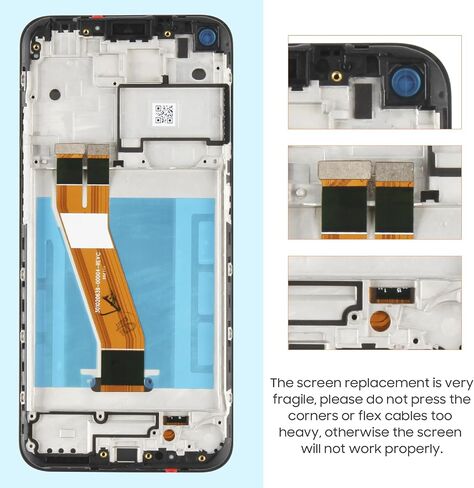 Screen Replacement for Nokia 3.4 TA-1288 TA-1285 TA-1283 6.39 inch LCD Display Touch Screen Digitizer Full Assembly with Frame in Saudi Arabia