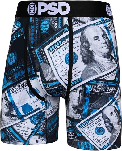 PSD Men's Powder Blue 3-Pack Boxer Briefs, Multi, XL in Saudi Arabia