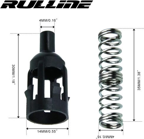 RULLINE 917-992 صمام الالتفافية لـ 2011-2013 دودج كرايسلر جيب رام V6 3.6L - يستبدل 5184294AE - تعزيز ترشيح زيت الصمام in Saudi Arabia