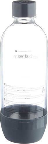 زجاجات صوداستريم الغازية سعة 1 لتر - سوداء (عبوة مزدوجة) in Kuwait