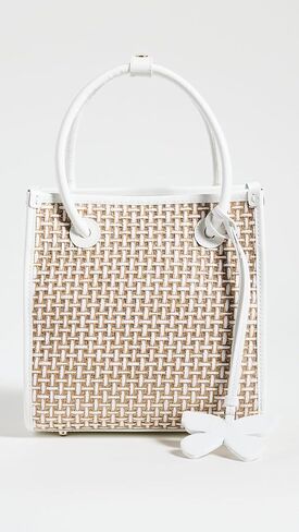Women's Capri Mini Raffia Tote in Saudi Arabia