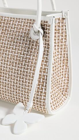 Women's Capri Mini Raffia Tote in Saudi Arabia
