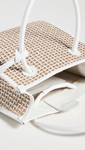Women's Capri Mini Raffia Tote in Saudi Arabia