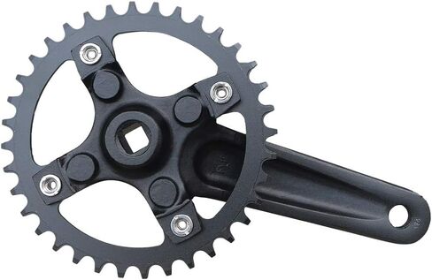 GANOPPER MTB Crank Arm Set 104 BCD Square Taper Mountain Bike Crankset 152mm 165mm 170mm in Saudi Arabia