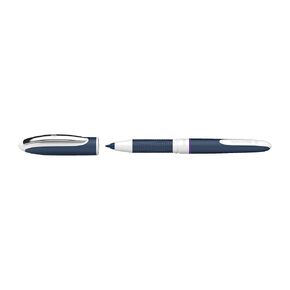 Schneider One Change Refillable Rollerball Pens, 0.6 mm, Violet, 1 Pen