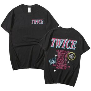 Kpop Twice Shirts 5th Word Tour Shirt Tzuyu Momo Sana Nayeon Tee