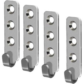 Pro Quality Super Hook Heavy Weight Picture Hanger (4 Pack)