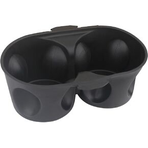 Console Center Cup Holder Liner Insert Compatible with 2011-2020 Dodge Grand Caravan 11-16 Chrysler Town & Country Replaces 1WV70DX9AA