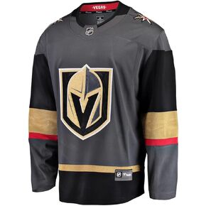 Fanatics Youth Las Vegas Golden Knights Home Breakaway Jersey Size L/XL 12-18 NHL Licensed Hockey Jersey