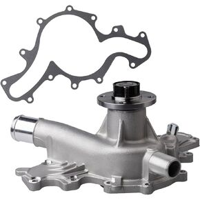 AW4108 Water Pump Kit With Gasket (For 4.0L V6 SOHC) Compatible With 97-10 Fo-rd Explorer, 01-10 Explorer Sport Trac, 05-10 Mustang, 01-11 Ranger, Ma-zda B4000 /98-10 Me-rcury Mountaineer