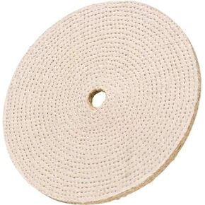 Woodstock D3195 Sisal Buffing Wheel, 6-Inch by 1/2-Inch by 5/8-Inch Hole