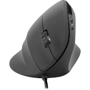 PIAVO Ergonomic Vertical Mouse - Ergonomic - 800 to 2400 DPI, Black