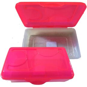 علبة مقلمة ستيريليت باللون الوردي النيون in Kuwait