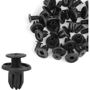 X AUTOHAUX 20pcs Door Sill Panel Liner Bumper Spoiler Push Rivet Retainer Fastener 07130702966 for BMW for Mini Cooper E81 E82 E83