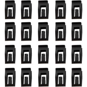 Mtsooning 20PCS Dashboard Trim Clips,Auto Car Metal Front Console Dash Board Retainer Trim, Metal Dash Panel Retainer Clips Replacement for All Automotive
