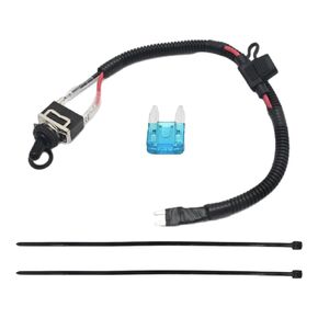 30cm/11.81" Universal Automotive Switched Fuse Bypass Kit Fuse Bypass Switch, Set of 1