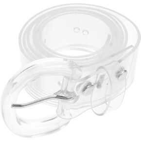 GALPADA Transparent Clear Waist Clear Belt for Women Dress Accessories Transparent Waist Belt Belt Waistband Ladies in Saudi Arabia
