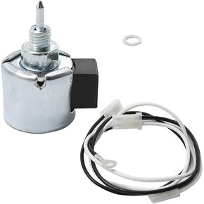 694393 Fuel Solenoid + 692037 Wiring Harness Replacement for Briggs & Stratton Walbro Carb Carburetor