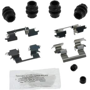 ACDelco Gold 18K1723X Rear Disc Brake Caliper Hardware Kit with Clips, Seals, Bushings, and Lubricant