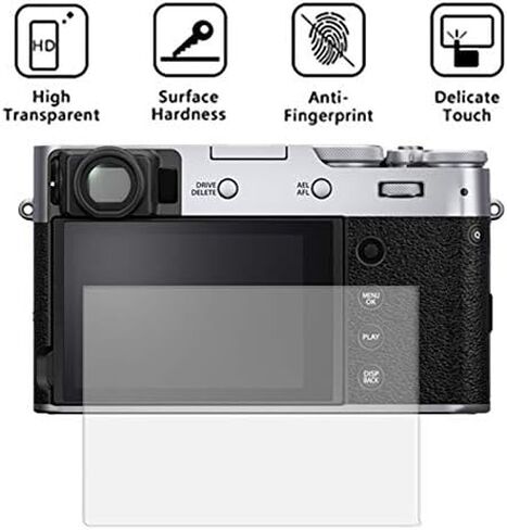 VIESUP 2pcs Screen Protector for Fujifilm X100V - HD Ultra Thin Tempered Glass Protective Film for Fujifilm Fuji X100V in Saudi Arabia