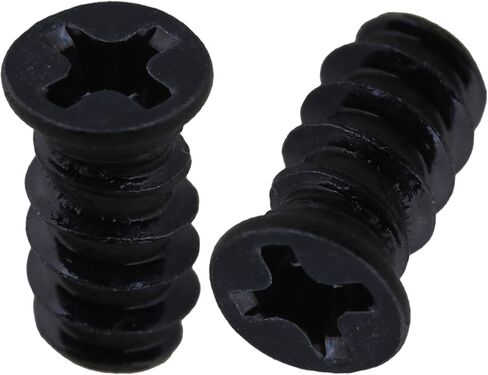 الكمبيوتر M5x10 حالة الكمبيوتر PC مروحة سوداء مروحة التبريد جبل مسامير 5 × 10 ملم حزمة من 100 in Kuwait