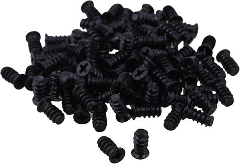 الكمبيوتر M5x10 حالة الكمبيوتر PC مروحة سوداء مروحة التبريد جبل مسامير 5 × 10 ملم حزمة من 100 in Kuwait